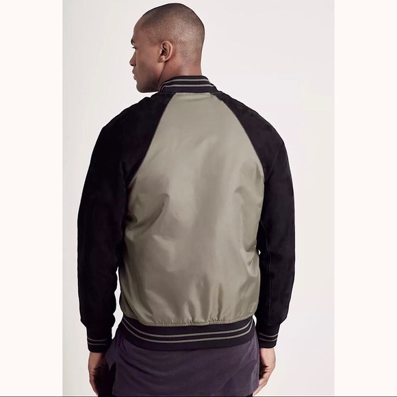 TRUE RELIGION R. Westbrook Varsity Leather Jacket - Picture 2 of 8